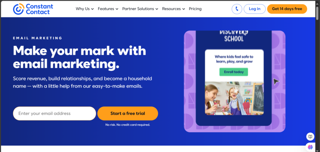 Email Marketing features